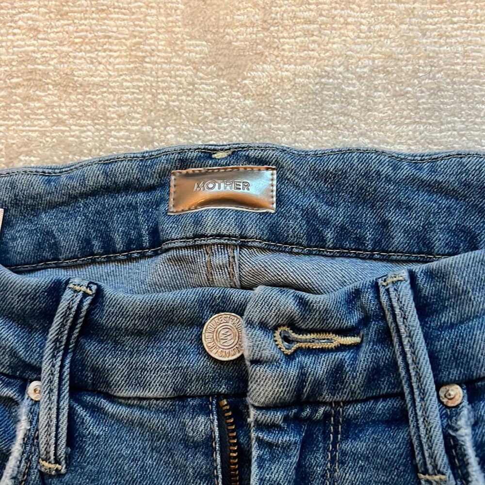 Mother the looker ankle fray jean - Picture 3 of 5